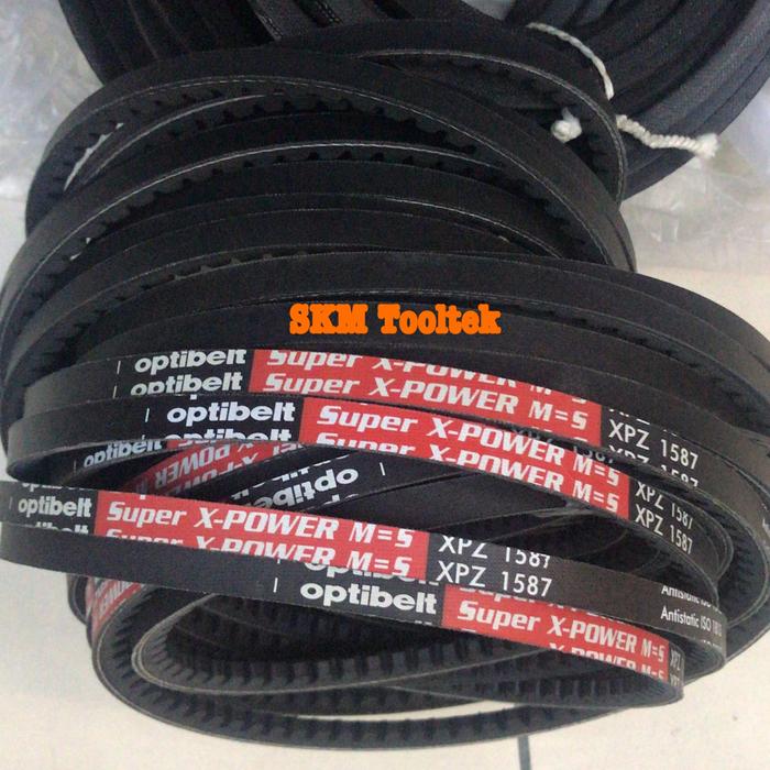 Gambar V-Belt Optibelt XPZ-1587 / Belt Transmission XPZ-1587 dari SKM Tooltek Kota Administrasi Jakarta Barat Tokopedia
