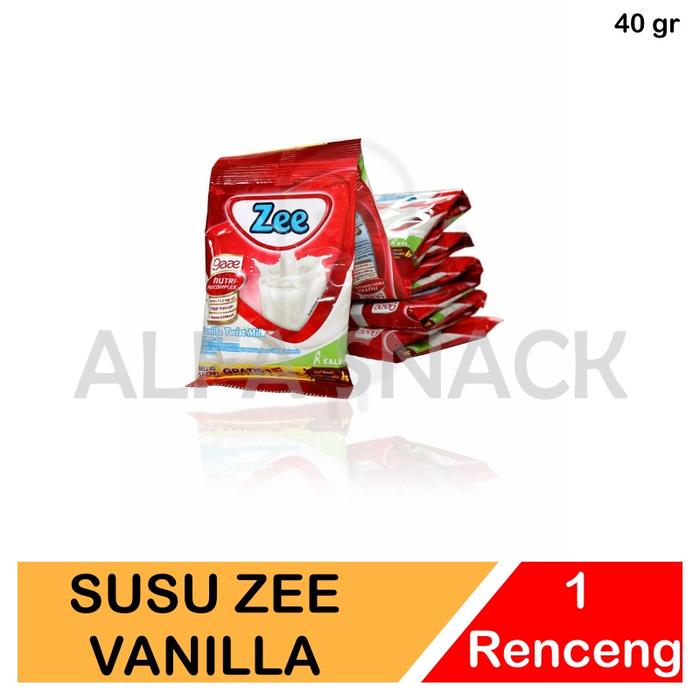 Gambar Susu Zee Varian Coklat dan Vanilla Kemasan Renceng (10 x 40 gram) dari Alfa Snack_NEW Kab. Sidoarjo Tokopedia