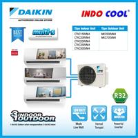 Gambar AC DAIKIN Multi S 1/2PK + 1/2PK + 1/2PK dari INDO COOL Kota Administrasi Jakarta Barat 3 Tokopedia