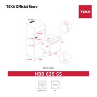 Gambar Teka Built In Oven / Oven Tanam Listrik HBB 635 SS dari Teka Casa Uma Kota Denpasar 3 Tokopedia