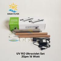 Gambar Germilite UV Set 2 gpm Ultraviolet set 12 - 16 Watt Reverse Osmosis dari Sinar Filter Kota Palembang 2 Tokopedia