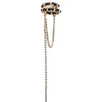 Gambar A13 - Anting Klip Jepit Ear Cuff Black Leather Kulit Korea Japan Retro dari juugobox15 Kab. Bandung 3 Tokopedia