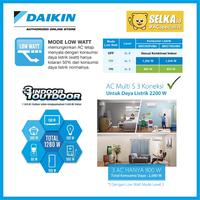 Gambar AC DAIKIN MULTI S 1/2 PK + 1 PK 3 KONEKSI (MKC50RVM4) INVERTER - Unit Only dari Selka ID Specialist AC Kota Administrasi Jakarta Barat 5 Tokopedia