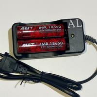 Gambar Paket Lengkap Charger 2 Slot kabel dan Baterai AWT RAINBOW 18650 dari aksesorislaku Kota Administrasi Jakarta Pusat 3 Tokopedia