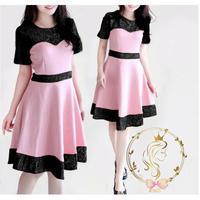 Gambar DRESS WANITA CASUAL DAN MODERN KEKINIAN BAHAN BALOTELI BRUKAT-ANGELA dari EmiliaTshop Kota Administrasi Jakarta Barat 5 Tokopedia