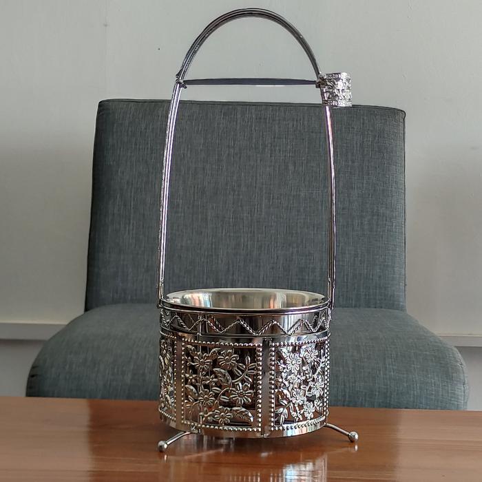 Gambar Keranjang Ukir Silv Arang/Bara Shisha Regular - Hookah Charcoal Basket dari The ShishaverseStore & Space Kota Semarang Tokopedia