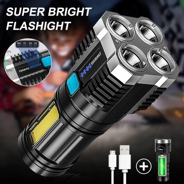 Gambar Senter LED Super Terang Senter Sorot Multifungsi MS-1223 dari Tricom acc Kota Administrasi Jakarta Barat Tokopedia