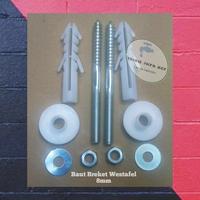 Gambar Breket Baut Secrub Westafel 110×8mm/Westafel dari TRIXIE JAYA KEY Kota Administrasi Jakarta Pusat 1 Tokopedia