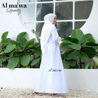 Gambar GAMIS TOYOBO PUTIH KERJA, MANASIK HAJI dari al-ma'wa Kab. Tasikmalaya 5 Tokopedia