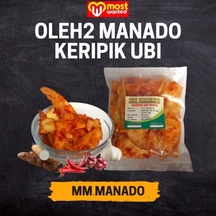 Gambar Keripik Ubi Pedas Polos Oleh Oleh Khas Manado 100 Gram - Promo dari Most Wanted Item Kota Manado Tokopedia