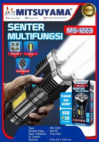 Gambar Senter LED Super Terang Senter Sorot Multifungsi MS-1223 dari Tricom acc Kota Administrasi Jakarta Barat 5 Tokopedia