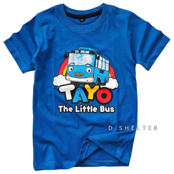 Gambar KAOS DISTRO ANAK TURKIS TAYO BAJU TAYO dari Dshelter Kab. Bandung Tokopedia