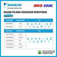 Gambar AC DAIKIN Multi S 1/2PK + 1/2PK + 1/2PK dari INDO COOL Kota Administrasi Jakarta Barat 4 Tokopedia