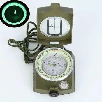 aksesoris outdoor kompas bidik akurat survival alat ukur