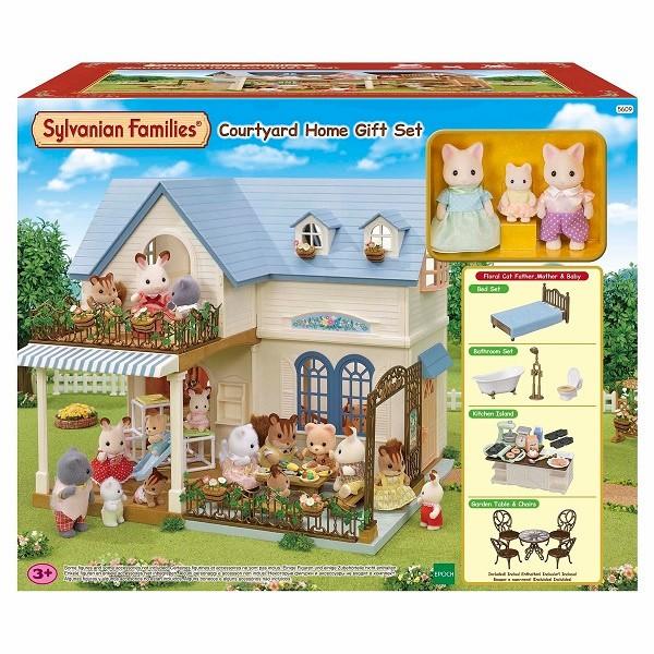 Gambar sylvanian families Courtyard Home Gift Set dari FUNToyShop Kab. Tangerang Tokopedia
