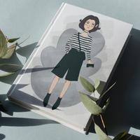 Gambar Buku Notebook Journal Hardcover Agenda, Polos, Dotted Rambut Pendek dari Leon Paperworks Kab. Sleman 4 Tokopedia