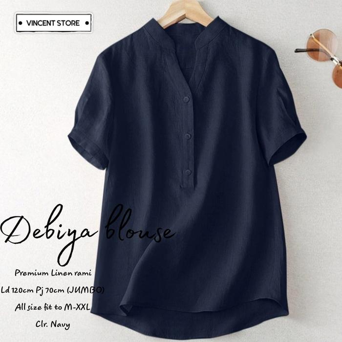 Gambar Debiya Blouse dari V3 mart Kota Surakarta Tokopedia