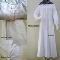 Gambar GAMIS TOYOBO PUTIH KERJA, MANASIK HAJI dari al-ma'wa Kab. Tasikmalaya 2 Tokopedia