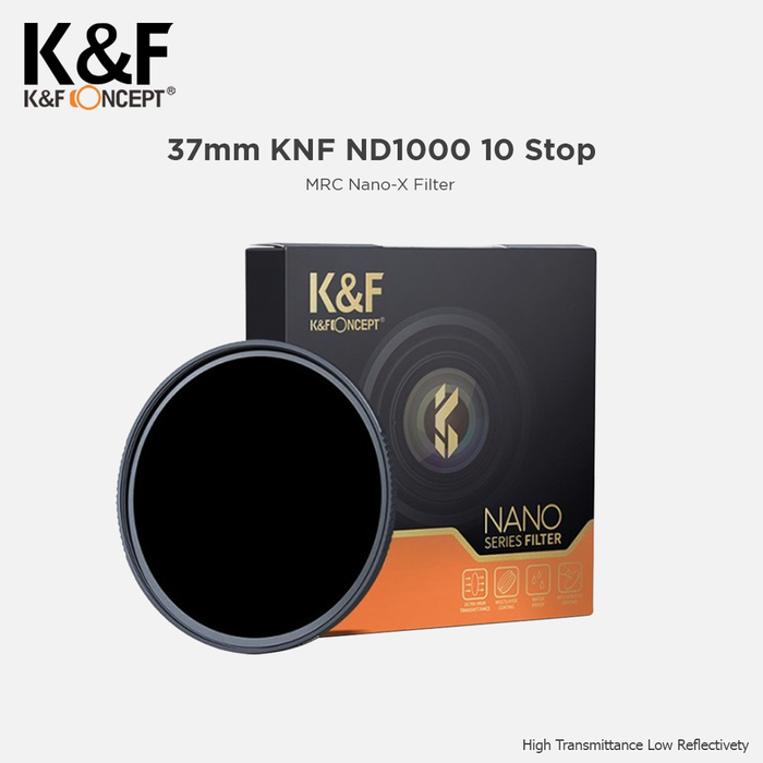 Gambar KNF Concept 37mm Lens Filter Nano-X ND1000 Filter K&F Concept dari K&F Concept Authorized Dealer Kota Administrasi Jakarta Barat Tokopedia