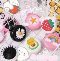 Gambar Cermin Kaca Dan Sisir Travel Karakter Lucu dari Crownies Kota Surabaya 1 Tokopedia