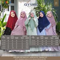 Gambar Set Gamis Anak Perempuan Muslim Rayon Brokat Aysun Series Zeta Outfit dari zizikids_NEW Kota Semarang 2 Tokopedia