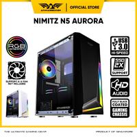 Gambar Armageddon Nimitz N5 Aurora RGB Black Case Tempered Glass - No PSU dari SimoneComindo Kota Medan 1 Tokopedia