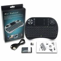 Gambar Keyboard Mini Wireless 2.4 GHz untuk smart TV Android Backlight dari Kios Komputer Kota Malang 4 Tokopedia