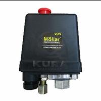Gambar MOLLAR Otomatis Kompresor SATU Cabang 1 Lubang Hole Pressure Switch dari Kura Hardware Kota Surabaya 3 Tokopedia