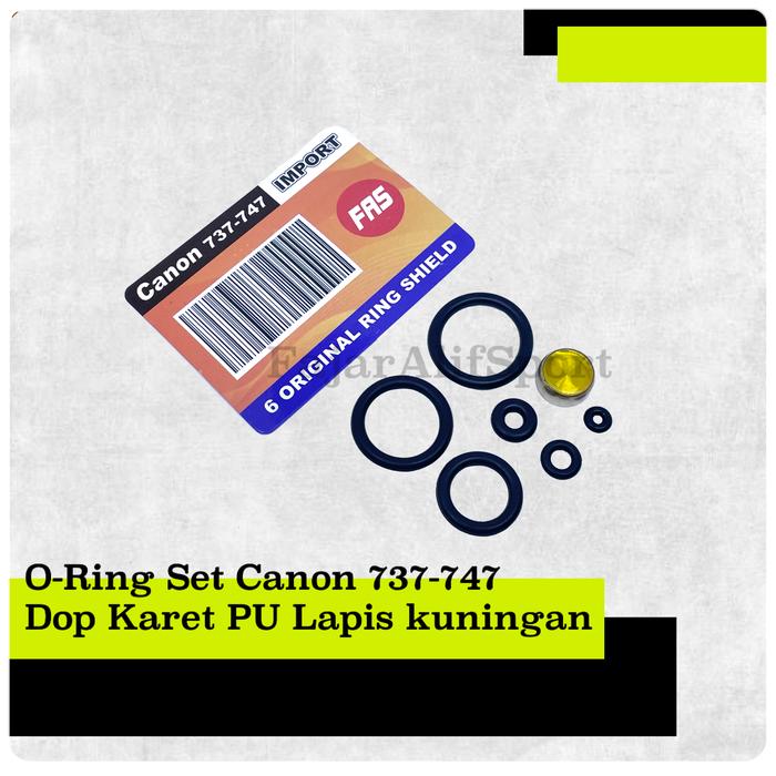 Gambar Oring Sil Seal set canon 737 / 747 OD22 & OD25 - Sil set canon dari FajarAlifSport Kab. Cirebon Tokopedia