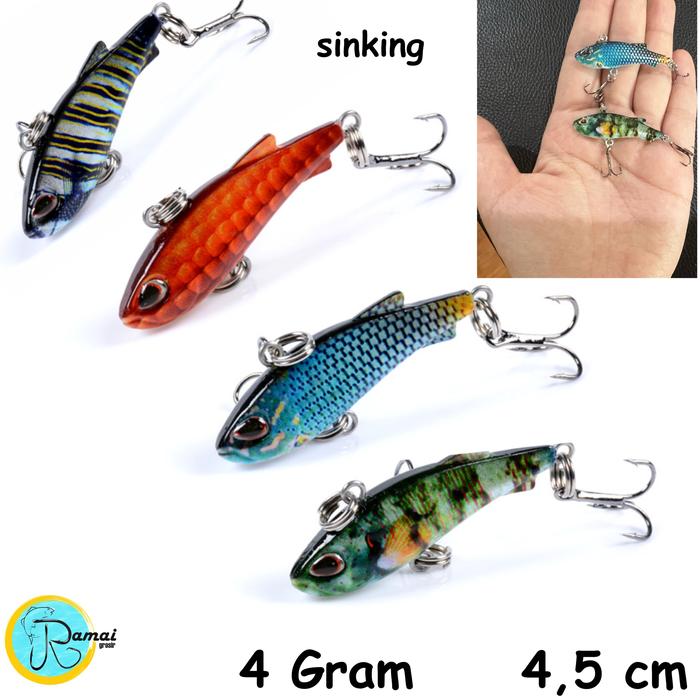 Gambar Umpan pancing minnow sinking water fishing lure 4,2gram 4 warna dari Kagawa Fishing Kota Administrasi Jakarta Barat Tokopedia