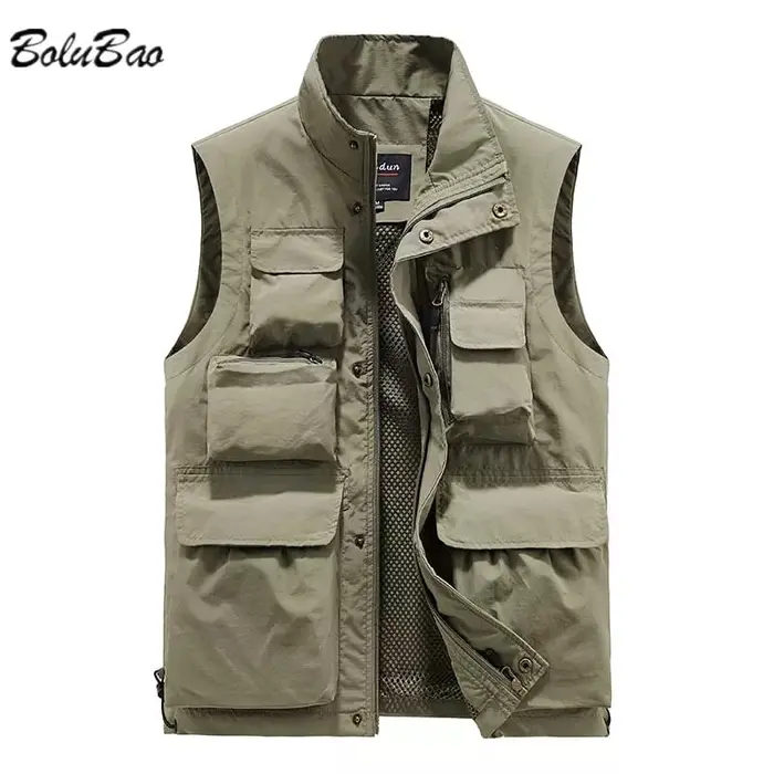 Gambar Jaket rompi kantor/jaket rompi lapangan/jaket rompi terlaris dari dirga bintang Kab. Garut 5 Tokopedia