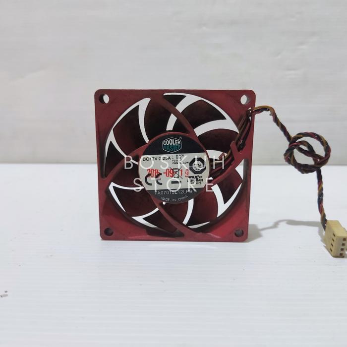 Gambar Kipas Fan DC Cooler Master 7 x 7 Cm DC 12V 0.25A dari BOSKUH STORE 3 Kota Surabaya Tokopedia