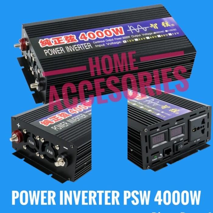 Gambar Car Power Inverter PSW DC 24V to AC 220V 4000W 3000W 2000W 1600W 1000W dari bella computer01 Kota Administrasi Jakarta Utara Tokopedia