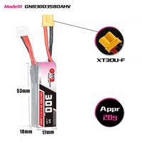 Gambar GNB 3S 11.4V 300mah HV LiHV 80C XT30U Connector LiPo Battery dari RC Hobby Aero Kota Depok 2 Tokopedia