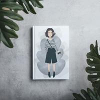 Gambar Buku Notebook Journal Hardcover Agenda, Polos, Dotted Rambut Pendek dari Leon Paperworks Kab. Sleman 3 Tokopedia