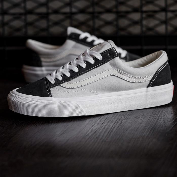 Gambar New!! VANS Style 36 retro "White / Grey" Original Sneakers dari Vans_Official_Dealer Kota Tangerang Selatan Tokopedia