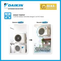 Gambar DAIKIN AC MULTI-S 2MKC30QVM (1/2 PK + 1/2 PK) INVERTER PUTIH - Unit Only dari Selka ID Specialist AC Kota Administrasi Jakarta Barat 3 Tokopedia