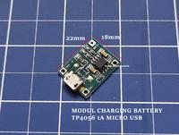 Gambar Li-ion Charger Modul 5V 1A TP4056 Micro USB TP 4056 dari toko-komponen Kota Semarang 1 Tokopedia