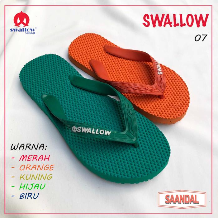 Gambar Grosir-Sandal Jepit Duri Karet Swallow 07 Pria Wanita Anak Warna Polos dari Saandal Indonesia Kota Administrasi Jakarta Barat Tokopedia
