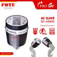 Gambar AC Slave Studio Flash Pro One SD-A6800 dari Foyu Photo Kota Surabaya 1 Tokopedia