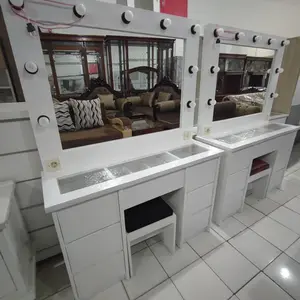 meja rias lampu finishing duco