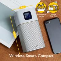 Gambar Mini Wireless Projector BenQ GV1 Portable Bluetooth Speaker USB-C HDMI dari BenQ Official Store Kota Administrasi Jakarta Barat 4 Tokopedia