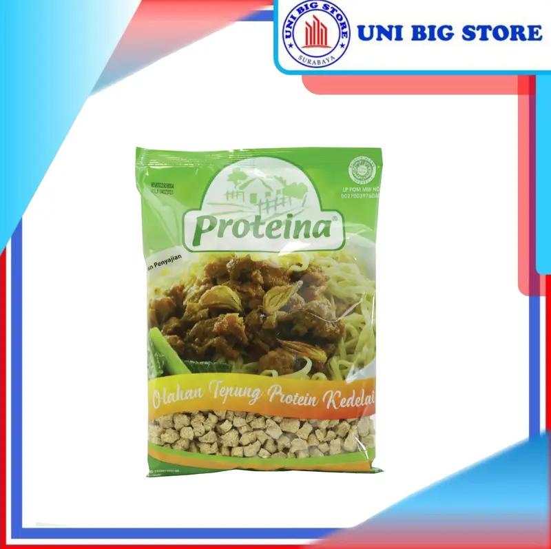 Proteina Daging Kedelai LX Kotak 250 gr Vegan Protei Nabati Vegetarian 0