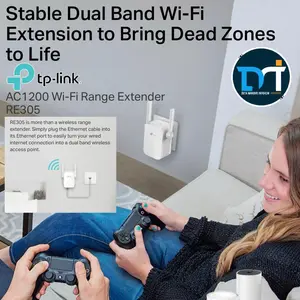 TP-Link RE305 AC1200 Wi-Fi Range Extender I Tplink RE 305