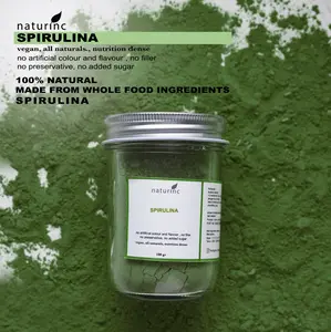 Pure spirulina powder bubuk murni superfood phycocyanin
