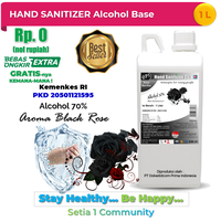 Gambar Hand Sanitizer Cair/Spray 1 Liter Aroma Black Rose KEMENKES RI dari setia1.shop Kab. Tangerang 1 Tokopedia