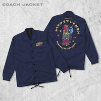 Gambar FortKlass Coach Koktail Jaket Coach Pria Outwear Unisex Parasut Jaket - Hitam, L dari Fortklass Kota Administrasi Jakarta Barat 4 Tokopedia