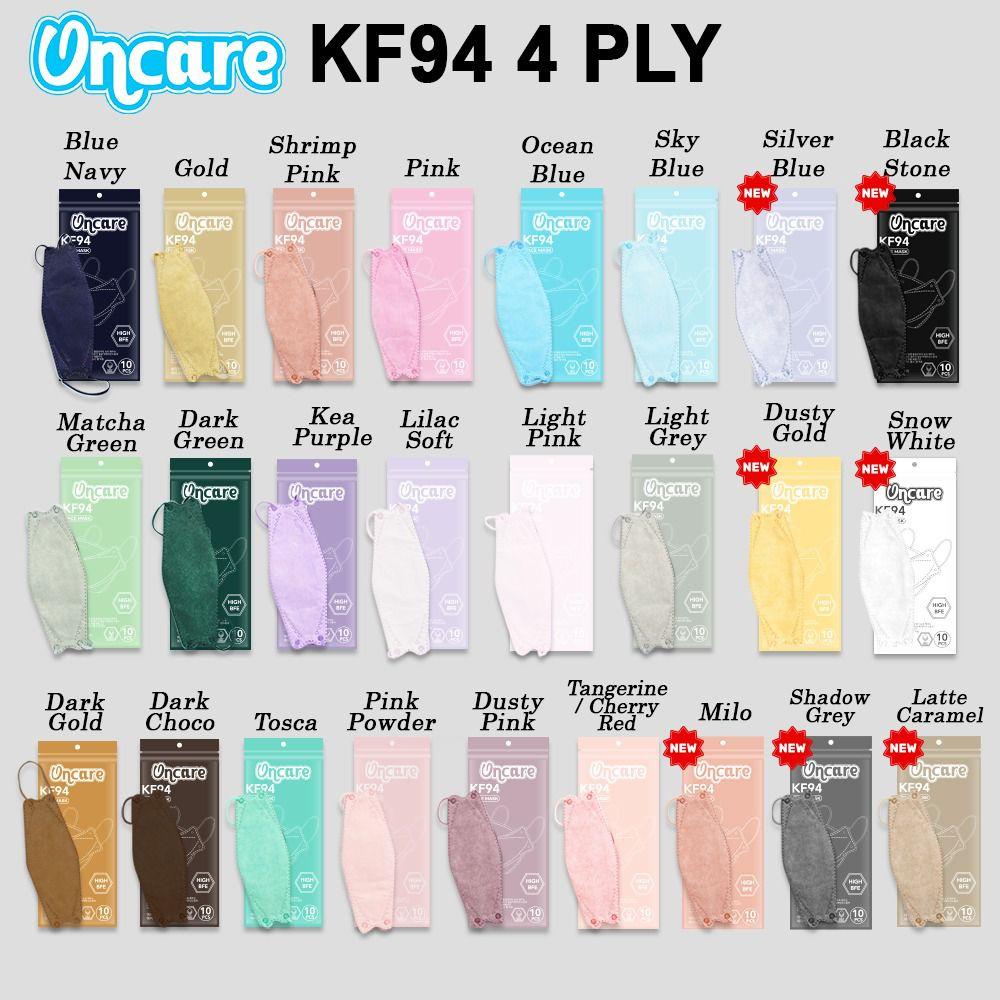 Masker KF94 Anti Virus 4 Ply - SHRIMP PINK