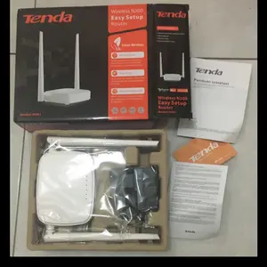 Router Repeater Penguat WiFi Ekstender Tenda N301 Wireless N 300Mbps