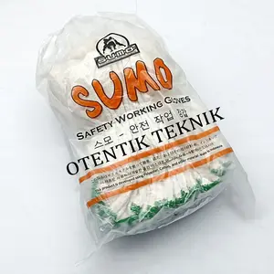 WORKING GLOVES 3B SUMO- SARUNG TANGAN KERJA INDUSTRI BENANG 3 SUMO